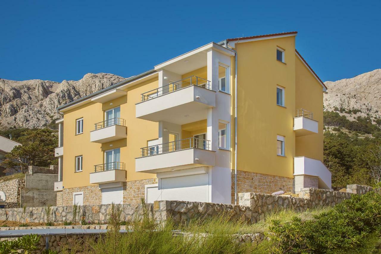 Apartments Capic Niko Baška Buitenkant foto