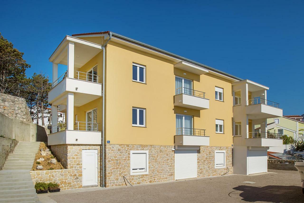 Apartments Capic Niko Baška Buitenkant foto